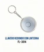 LLAVERO REDONDO CON LINTERNA - Imagen 5