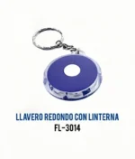 LLAVERO REDONDO CON LINTERNA - Imagen 7