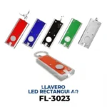 LLAVERO LED RECTANGULAR