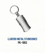LLAVERO METAL 5 FUNCIONES - Imagen 5