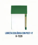 LIBRETA ECOLÓGICA CON POST-IT QUASAR - Imagen 2