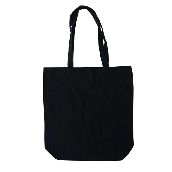 BOLSA DE ALGODON CON ASA Y FUELLE - Imagen 2