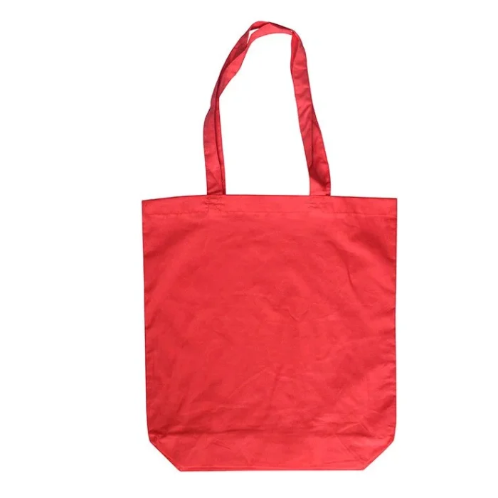 BOLSA DE ALGODON CON ASA Y FUELLE - Imagen 3