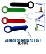 DESTAPADOR DE BOTELLAS 3 EN 1