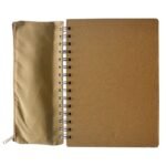 LIBRETA CON CARTUCHERA ECOLOGICA