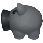 ALCANCIA CHANCHITO DE PVC - Imagen 5