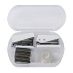 SET DE ESCRITORIO TRANSPARENTE CON 4 DIVISIONES