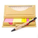 MEMO SET ECOLOGICO CON BOLIGRAFO