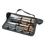 SET DE BBQ CON 10 HERRAMIENTAS