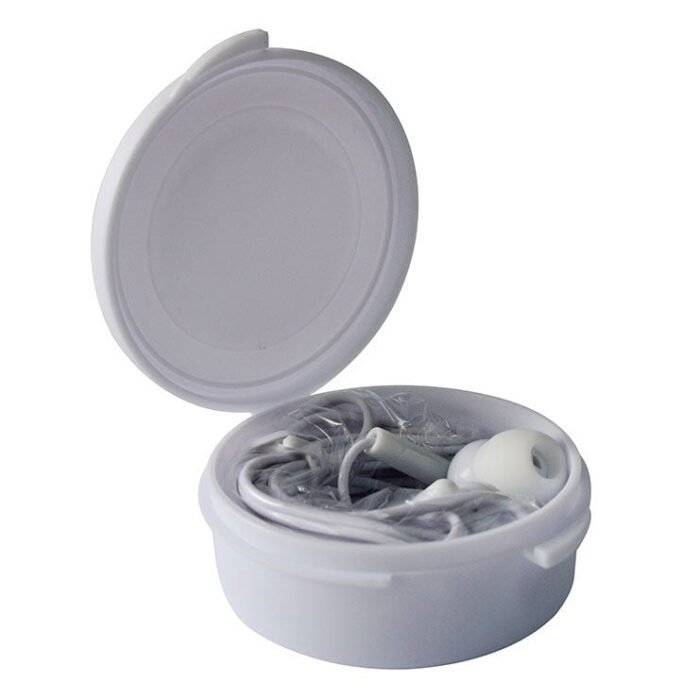 AUDIFONO CON ESTUCHE CIRCULAR - Imagen 2