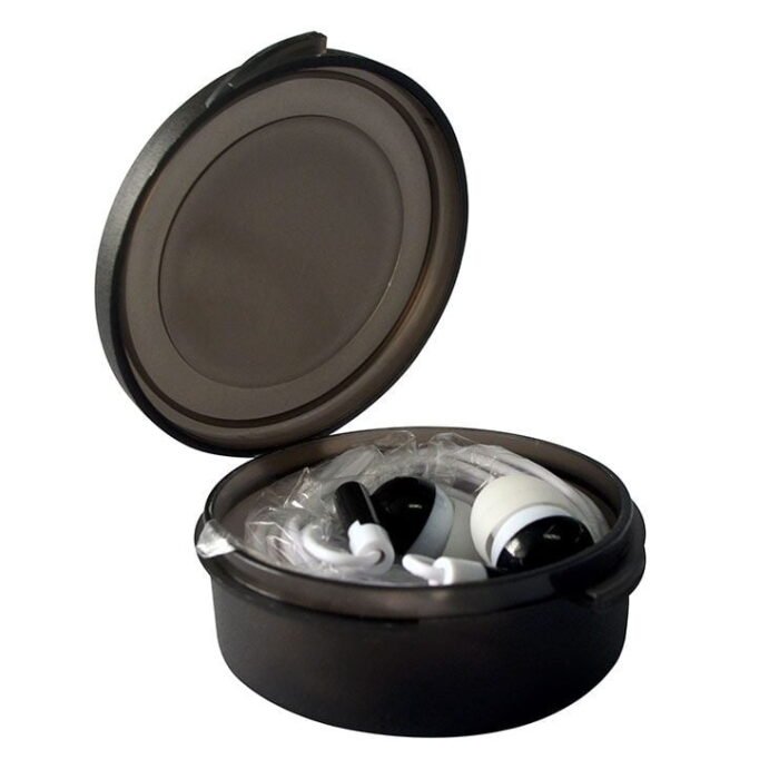 AUDIFONO CON ESTUCHE CIRCULAR - Imagen 3