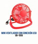 MINI VENTILADOR CON CONEXIÓN USB - Imagen 2