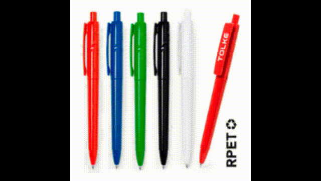 Lapiceros de plástico personalizados para uso promocional