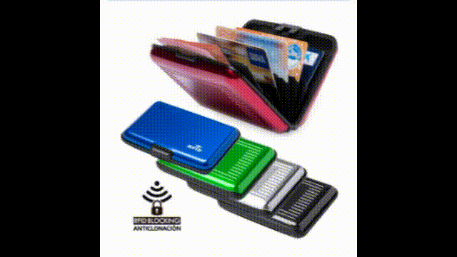 Tarjeteros personalizados promocionales para uso corporativo