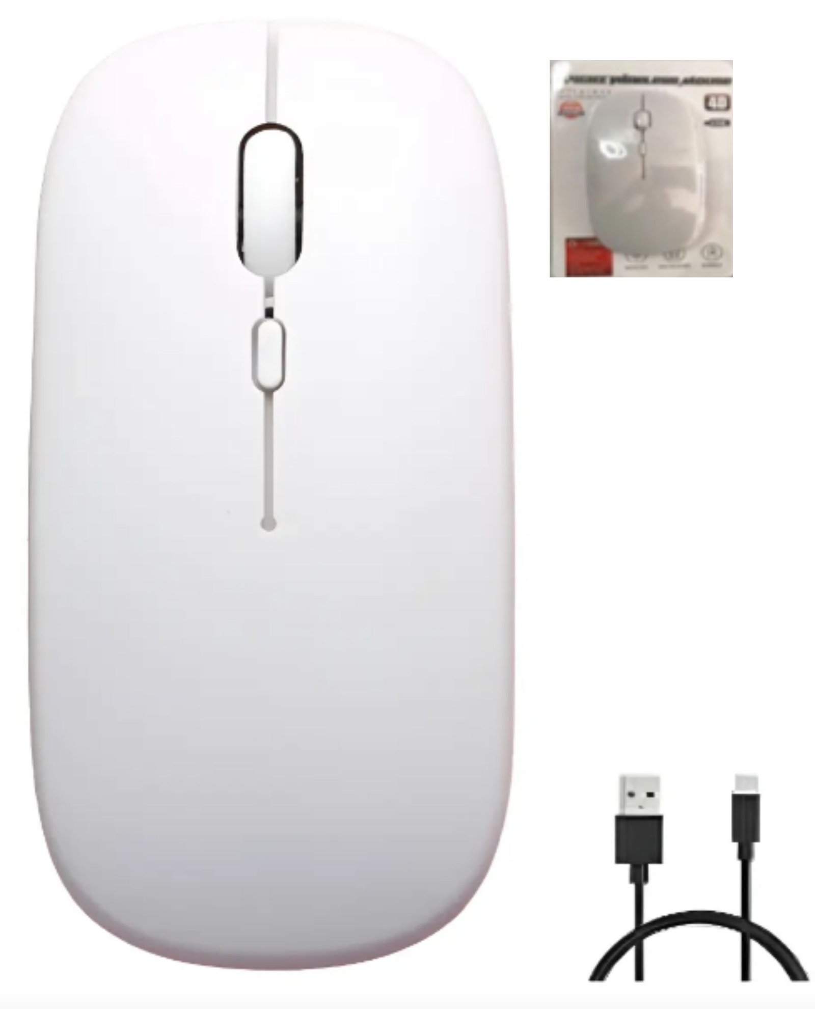 MOUSE INALAMBRICO BLANCO MOUSE BLANCO INALAMBRICO