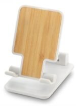 Soporte para Móviles de Bambú y Plástico