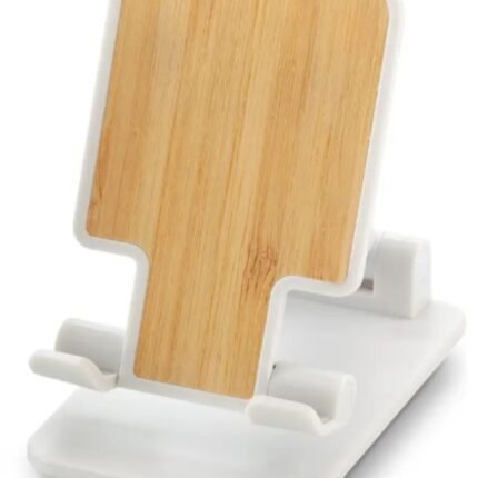 Soporte para Móviles de Bambú y Plástico