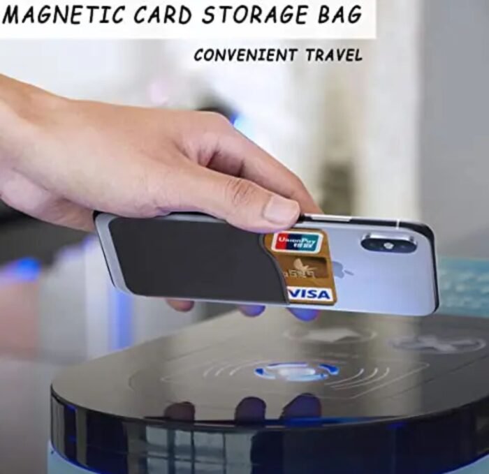 tarjetero magnético para cel