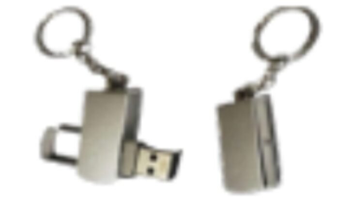 llavero usb metal