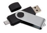 usb giratorio dual