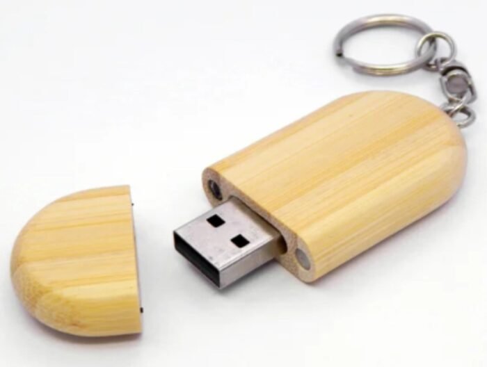 usb personalizado de madera