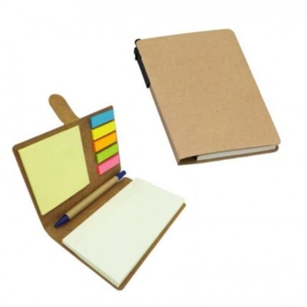 Libreta ecológica con pots it y lapicero Perú